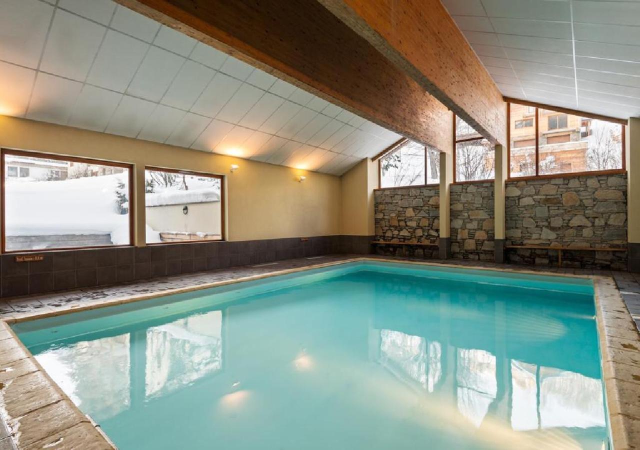 Résidence les chalets du Galibier Piscine Sauna Hammam WIFI Valloire Extérieur photo